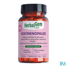 Afbeelding in Gallery-weergave laden, Herbalgem Gemmocaps Postmenopauze Caps 30