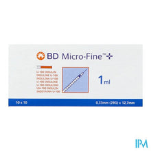 Afbeelding in Gallery-weergave laden, Microfine Ins.spuit 1ml 29g 12,7mm100 324827