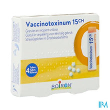 Load image into Gallery viewer, Vaccinotoxinum 15ch Homeopack Gl 4x1g Boiron