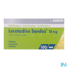 Load image into Gallery viewer, Loratadine Sandoz Comp 100 X 10mg