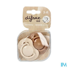 Charger l'image dans la galerie, Difrax Fopspeen Dynam.harmony Creme&l.brown 3m+ 2