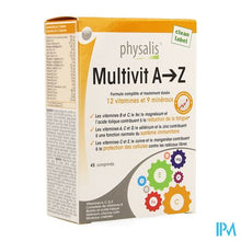Charger l'image dans la galerie, Physalis Multivit A-z Comp 45 Nf