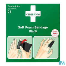 Afbeelding in Gallery-weergave laden, Cederroth Soft Foam Zwart 6cmx4,5m 51011021