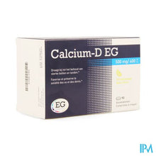 Afbeelding in Gallery-weergave laden, Calcium-D EG 500Mg/400Ie Kauwtabl 90