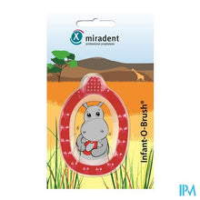 Afbeelding in Gallery-weergave laden, Miradent Infant O Brush Baby Tandenborstel Rood