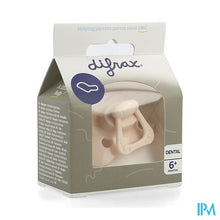 Afbeelding in Gallery-weergave laden, Difrax Fopspeen Dental +6m Uni/pure Roze/blossom