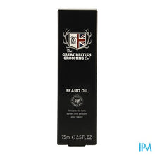 Afbeelding in Gallery-weergave laden, Great British Grooming Beard Oil 75ml