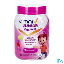 Afbeelding in Gallery-weergave laden, Omnivit Junior Gummies 60