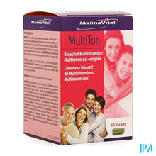 Afbeelding in Gallery-weergave laden, Mannavital Multiton V-caps 60