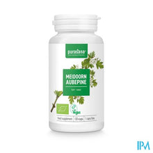Afbeelding in Gallery-weergave laden, Purasana Meidoorn Extract 100mg Bio V-caps 120