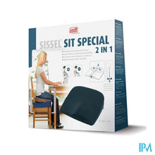 Load image into Gallery viewer, Sissel Sit Special 2in1 Wigkussen Grijs