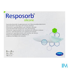 Load image into Gallery viewer, Resposorb Silicone 8x8cm 10 4130411