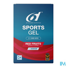 Afbeelding in Gallery-weergave laden, 6d Sports Gel Red Fruits 6x45ml