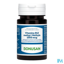 Afbeelding in Gallery-weergave laden, Vitamine B12 Methyl 1000mcg Zuigtabl 90 Bonusan