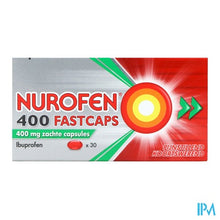 Afbeelding in Gallery-weergave laden, Nurofen 400 Fastcaps Caps 30x400mg