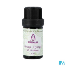 Load image into Gallery viewer, Sjankara Hysop Ct 1,8-cineole Ess. Olie Bio 5ml