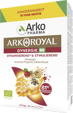 Afbeelding in Gallery-weergave laden, Arkoroyal Dynergie Bio Fl 20x10ml + 10x10ml Grat.