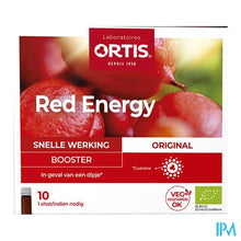 Afbeelding in Gallery-weergave laden, Ortis Red Energy Bio Alc 10x15ml