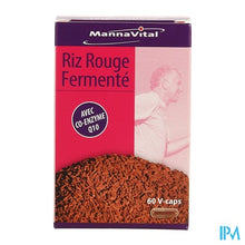Charger l'image dans la galerie, Mannavital Rode Rijst Gefermenteerd+co Enzyme Q10