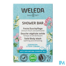 Charger l'image dans la galerie, Weleda Shower Bar Geranium + Litsea Cubeba 75g