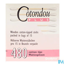 Afbeelding in Gallery-weergave laden, Cotondou Plus Wattestaafje Hout 240