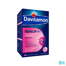Afbeelding in Gallery-weergave laden, Davitamon Junior Framboos V1 Comp 120
