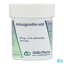 Afbeelding in Gallery-weergave laden, Ashwagandha 400 V-caps 60 Deba