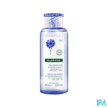 Afbeelding in Gallery-weergave laden, Klorane Gezicht Korenbloem Micellair Water 400ml