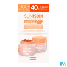 Afbeelding in Gallery-weergave laden, Isdin Fotoprotector Sunisdin Caps 2x30 Promo