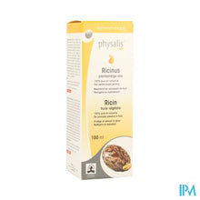Afbeelding in Gallery-weergave laden, Physalis Plantaardige Olie Ricinus Bio 100ml