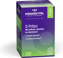 Load image into Gallery viewer, Mannavital D-priton V-caps 60