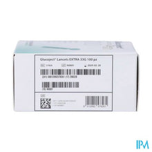 Afbeelding in Gallery-weergave laden, Glucoject l.extra 33g Lancetten 100