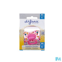 Afbeelding in Gallery-weergave laden, Difrax Fopspeen Natural 6m+ Girl
