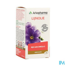 Bild in der Galerieansicht laden, Arkocaps Leinöl 60