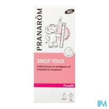 Afbeelding in Gallery-weergave laden, Pranarom Pranabb Keelsiroop Bio Droge Hoest 100ml