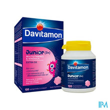 Afbeelding in Gallery-weergave laden, Davitamon Junior Framboos V1 Comp 120