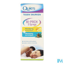 Afbeelding in Gallery-weergave laden, Quies A/snurk Bipack Spray Neus 15ml + Mond 70ml