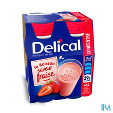 Charger l'image dans la galerie, Delical Geconcentr. Aardbei 4x200ml