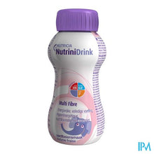 Afbeelding in Gallery-weergave laden, NutriniDrink Multi Fibre Aardbeiensmaak Flesje 200ml