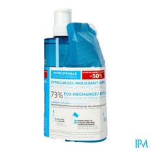Charger l'image dans la galerie, Lrp Effaclar Gel Mouss.400ml + Refill 400ml -50%