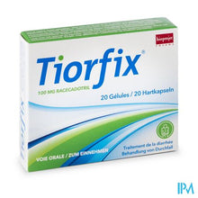 Load image into Gallery viewer, Tiorfix 100mg Volwassenen Harde Caps 20