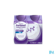 Charger l'image dans la galerie, Fortimel Compact Protein 2.4kcal Neutraal 4x125ml