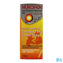 Charger l'image dans la galerie, Nurofen Kind Impexeco 2% Sir Z/s Sinaas 150ml Pip