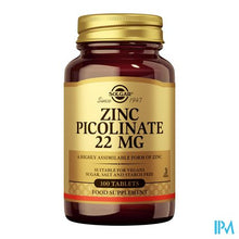 Afbeelding in Gallery-weergave laden, Solgar Zink Picolinaat Comp 100x22mg