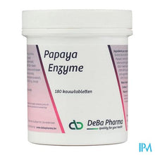 Load image into Gallery viewer, Papaya Enzyme Comp 180 Deba