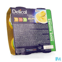 Afbeelding in Gallery-weergave laden, Delical Creme Dessert Hp-hc Z/suik. Vanille 4x124g