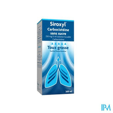 Afbeelding in Gallery-weergave laden, Siroxyl Carbocistein.250mg/5ml Z/suiker Drank300ml