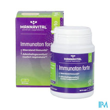Load image into Gallery viewer, Mannavital Immunoton Forte V-caps 60