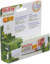 Afbeelding in Gallery-weergave laden, Nuby Citroganix Tand- en tandvleesgel + vingertandenborsteltje - 15g - 4m+