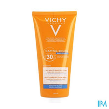 Afbeelding in Gallery-weergave laden, Vichy Cap. Sol. Beach Protect Zonnemelk Ip30 200ml